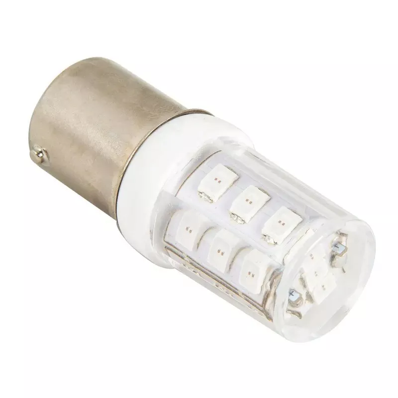 #1157 Red 21 diode w/ceramic tower LED light bulbs – PAIR