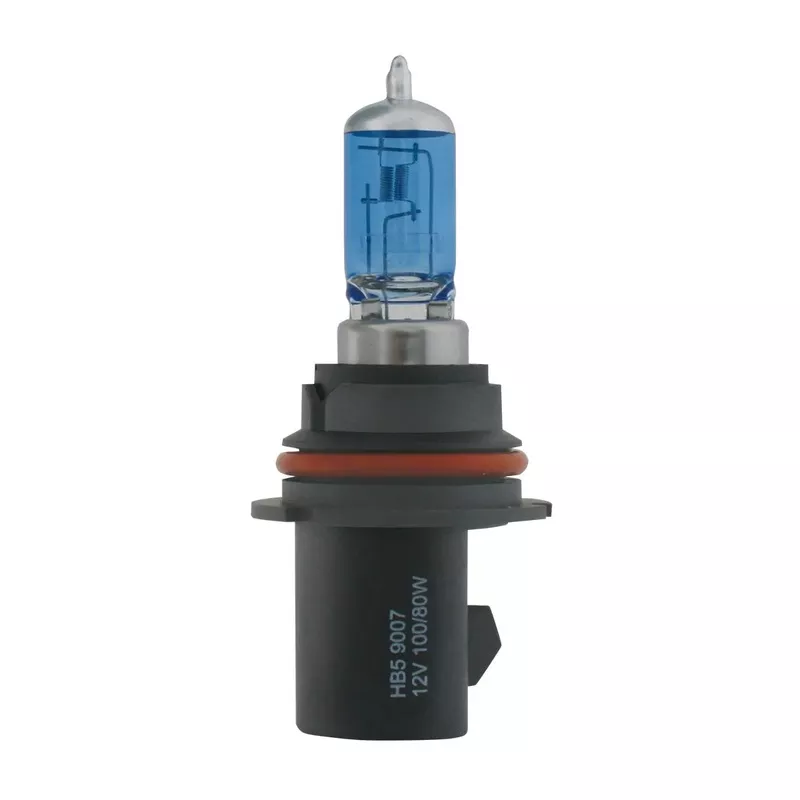 #9007 halogen headlight bulb – PAIR, Icy Blue – 100/80 watts