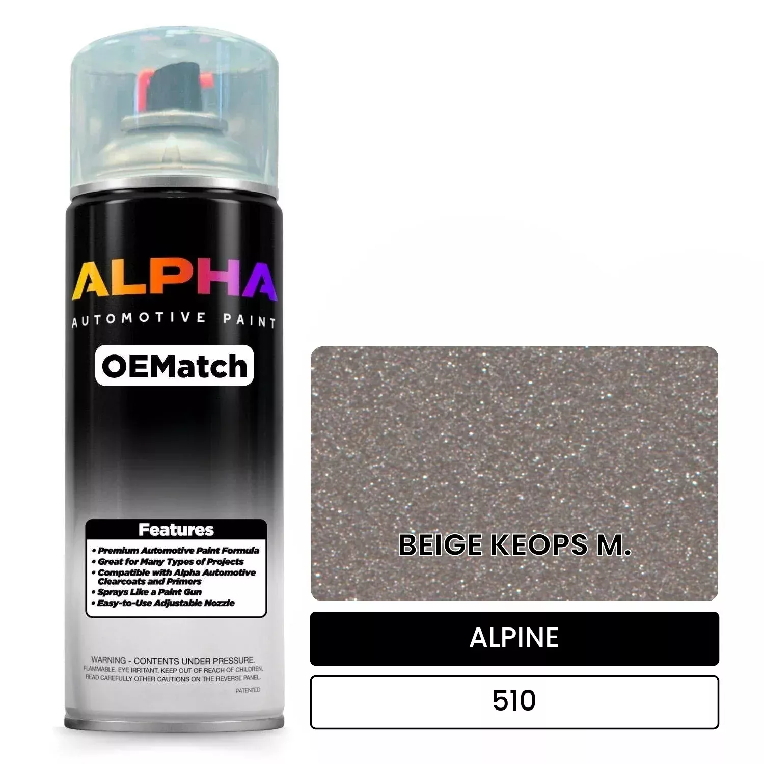 ALPINE BEIGE KEOPS M. 510 | OEMatch Automotive Spraycan