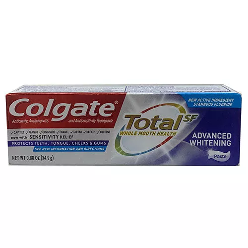Colgate Advanced Whitening Toothpaste .88oz Bulk Pack