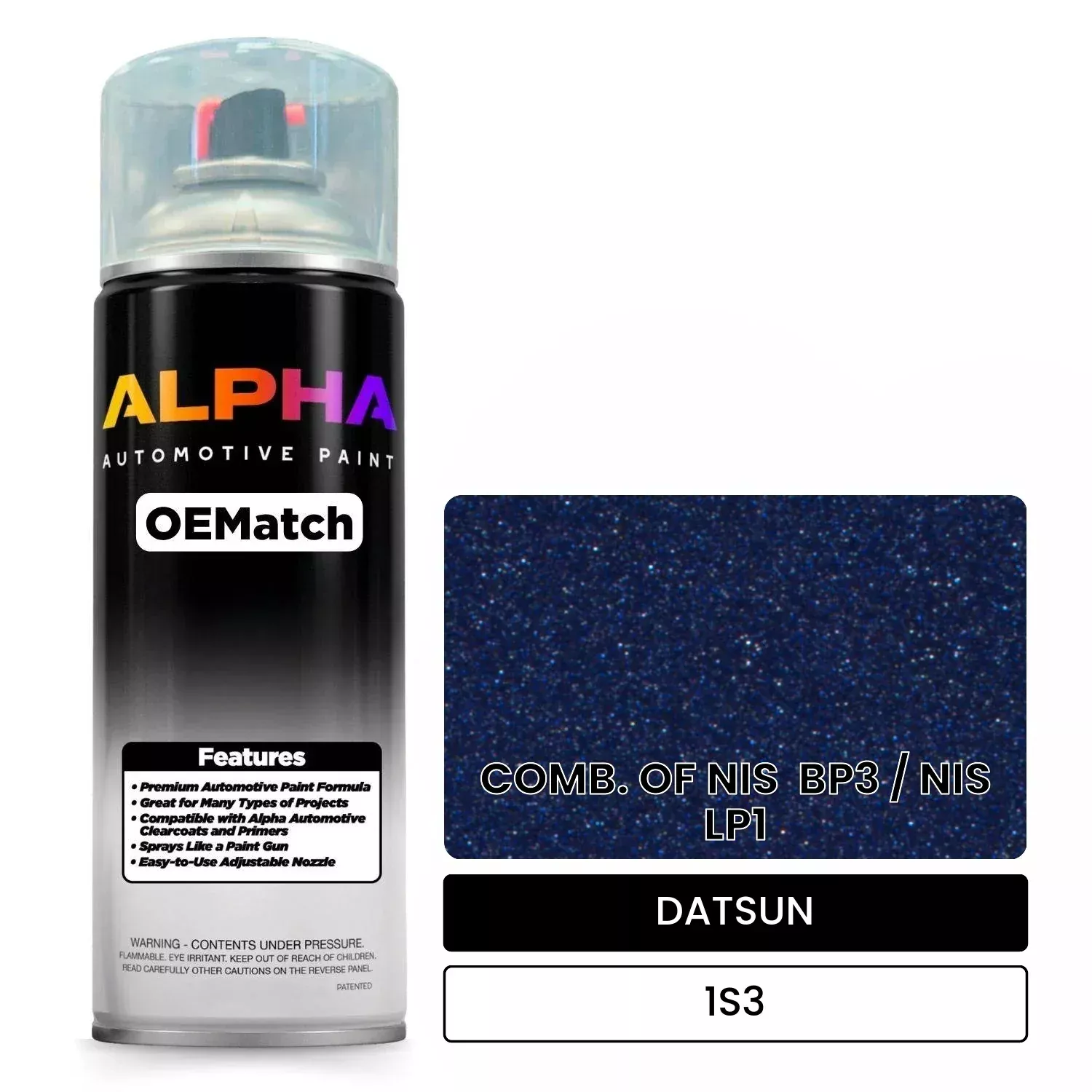 DATSUN COMB. OF NISBP3 / NISLP1 1S3 | OEMatch Automotive Spraycan