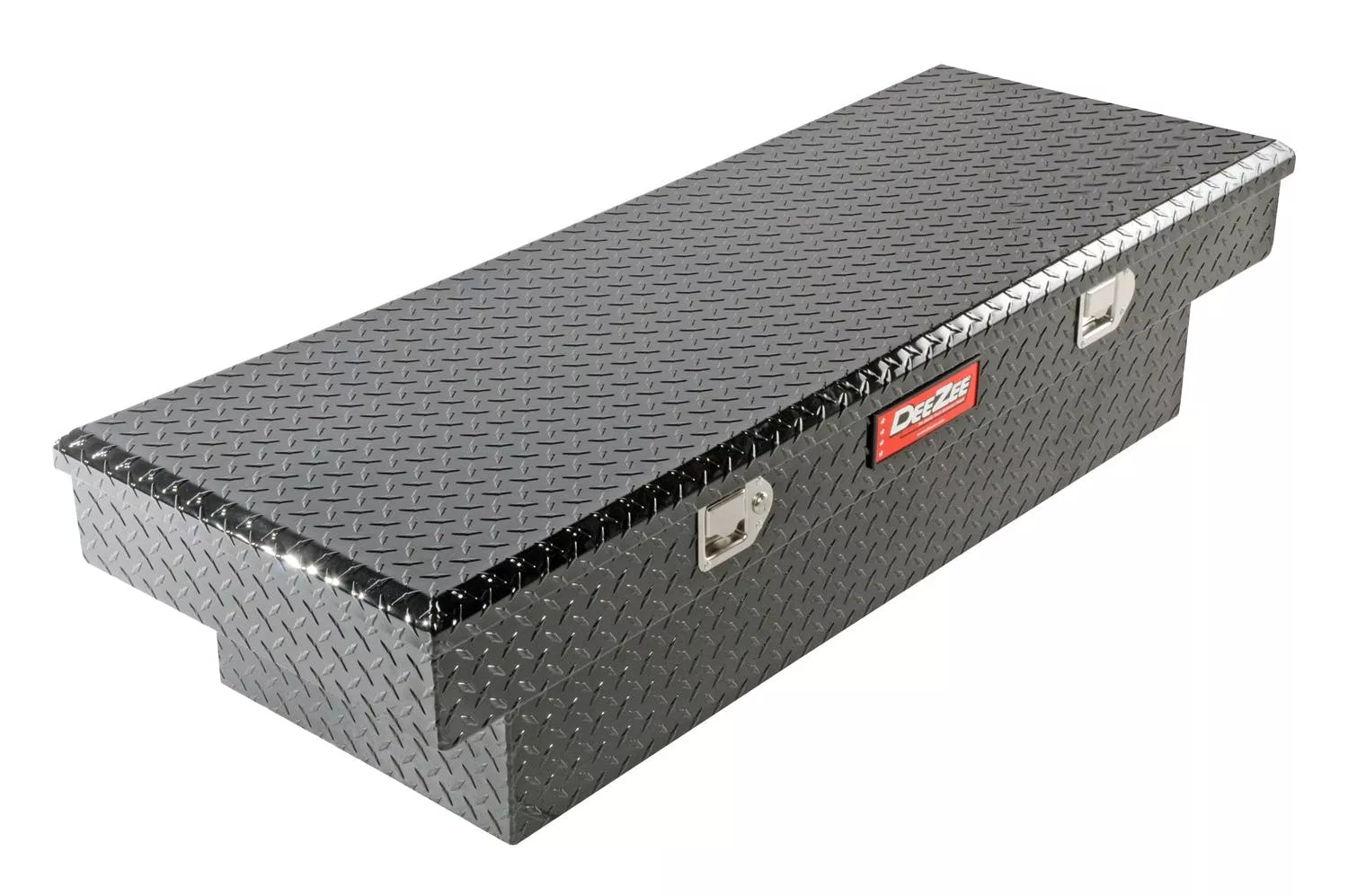 Dee Zee DZ8163B Tool Box - Red Crossover - Single Lid Black BT
