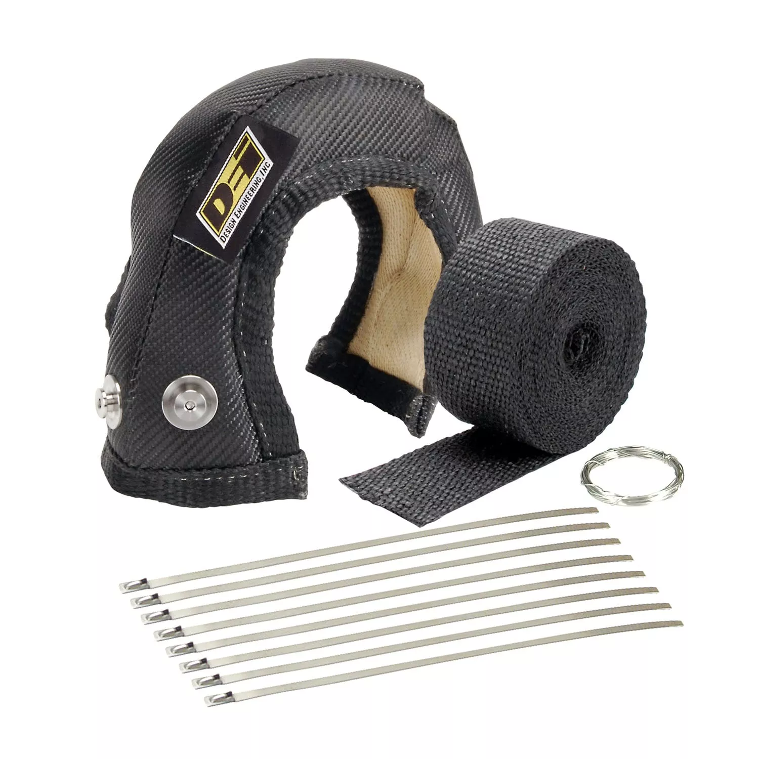 Design Engineering, Inc. 10080 Exhaust Wrap EXO Series - 1.5 x 20' - Tan-Bulk