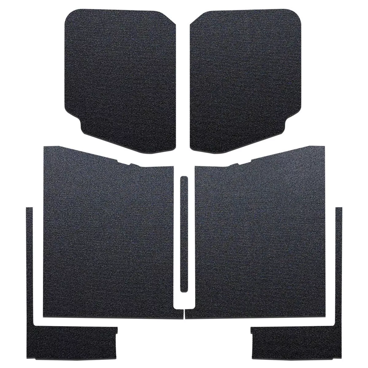 Design Engineering, Inc. 50183 Jeep? Gladiator Headliner Complete Kit Black (7-pc)